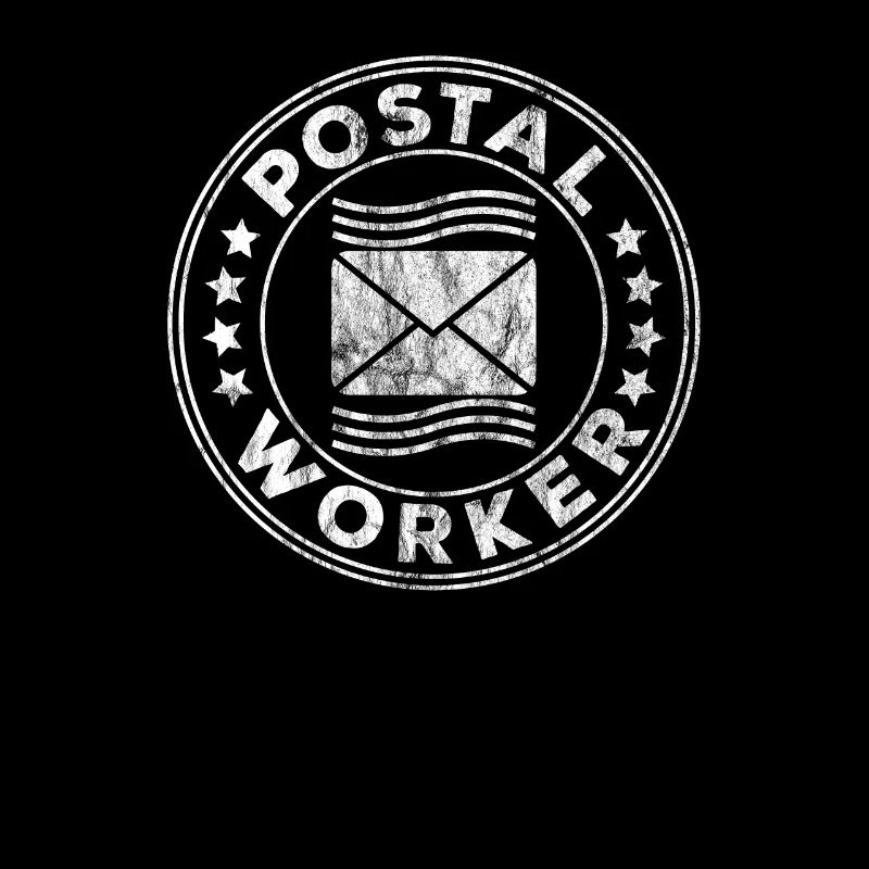 Postal Worker Letter Carrier Mail Delivery Mailman