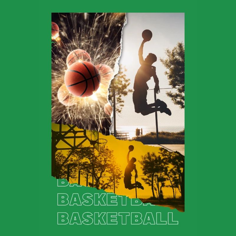 Basketteur Basketteur Dunking Sport Player