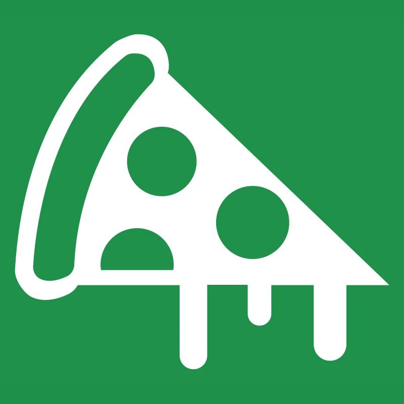 Pizza Icon Silhouette