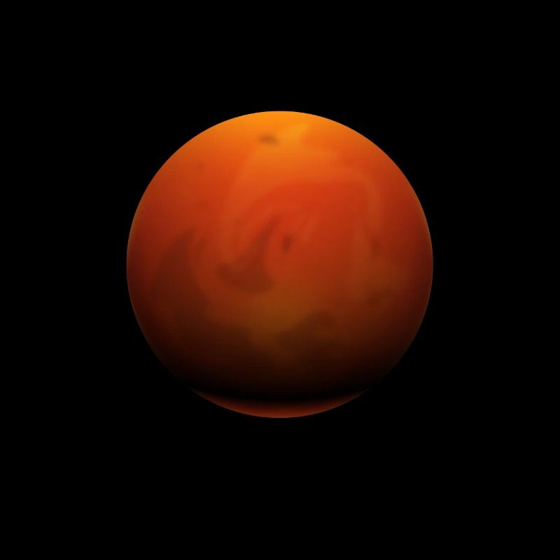 Mars Roter Planet Raumfahrt Astronaut Geschenk