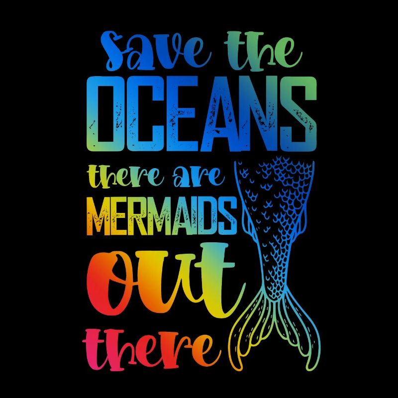 save the ocean meerjungfrau