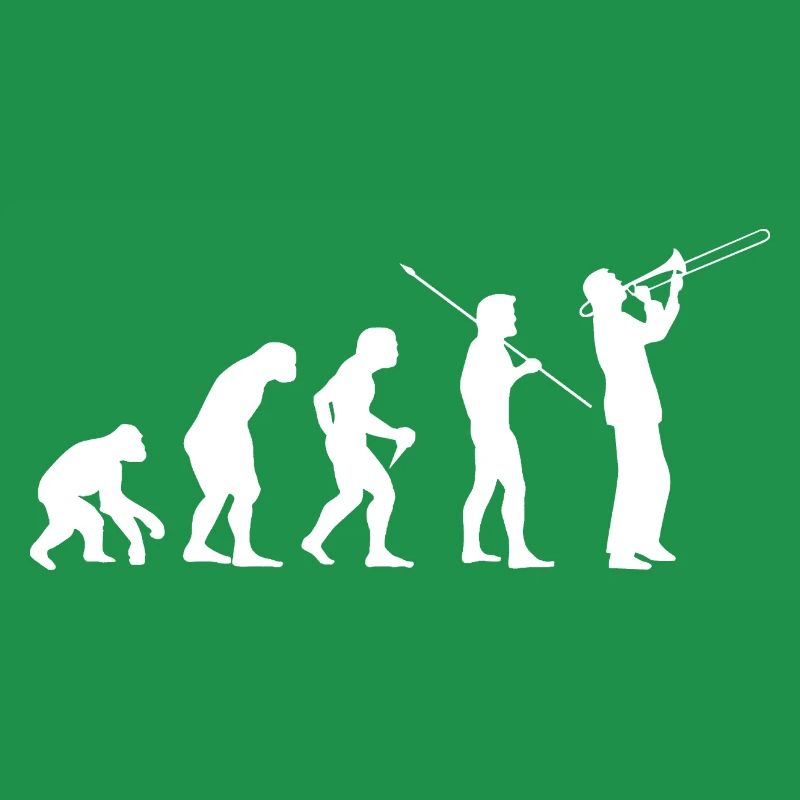 Trombone wind music trombone player Evolution