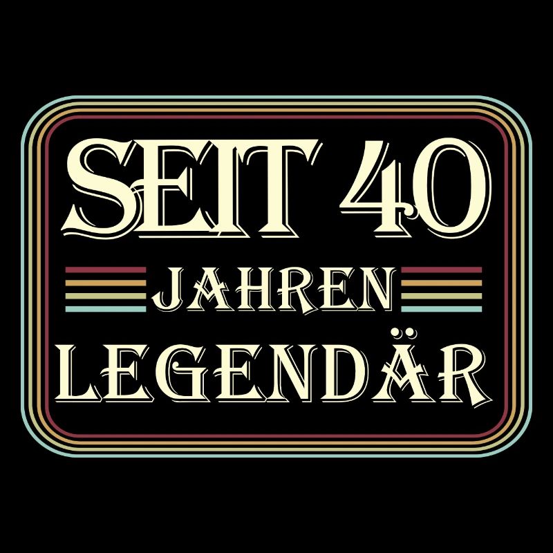 Geburtstag 1982 Geschenk - Seit 40 Jahren Legendär