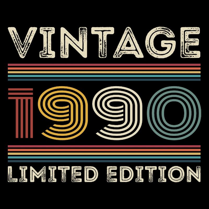 1990 Geburtstag 1990 Retro 1990 Geschenk 1990