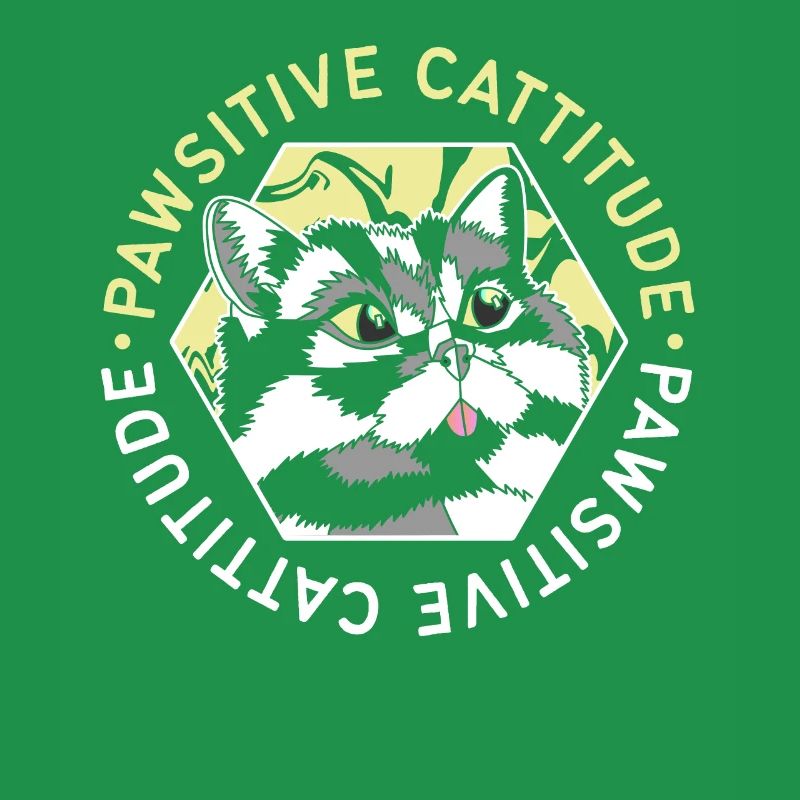 KATZE PAWSITIVE CATTITUDE