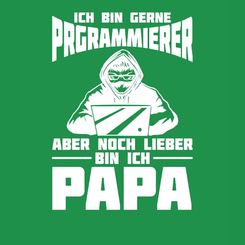 Entwickler Coder Programmierer Vater