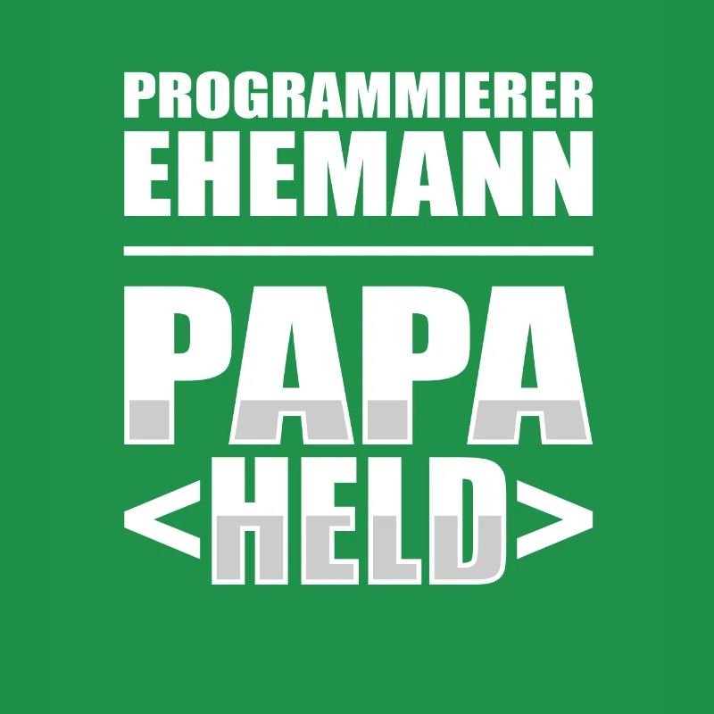 Entwickler Coder Programmierer Vater
