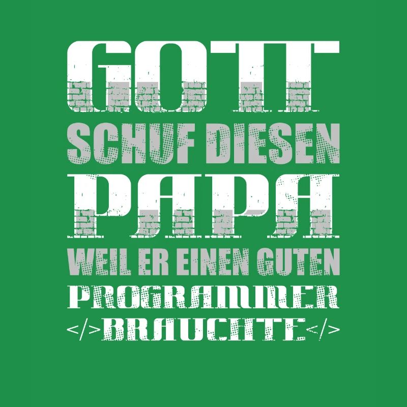 Entwickler Coder Programmierer Vater