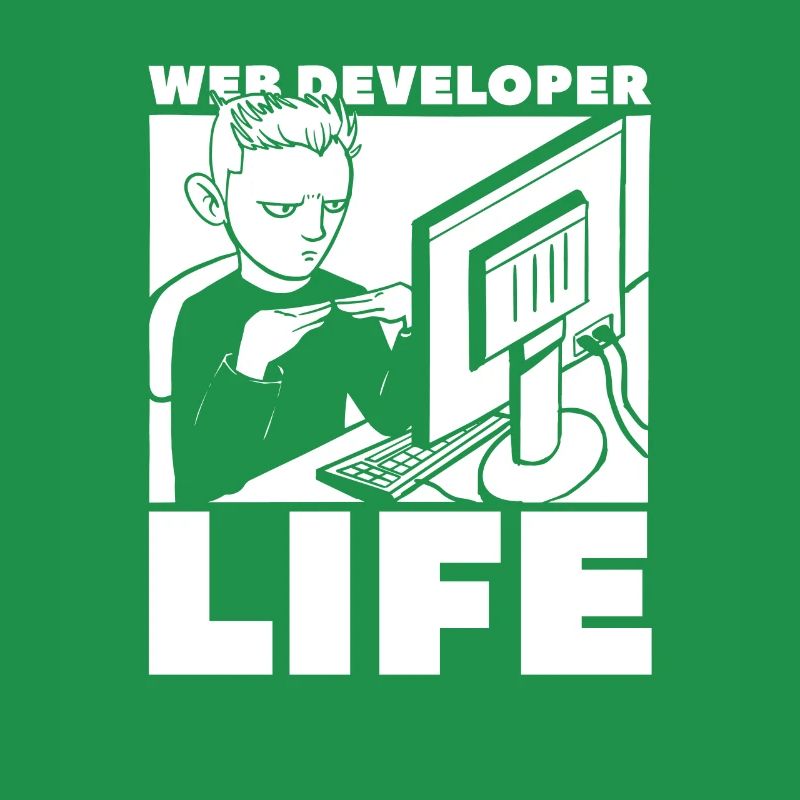 Web Entwickler Webdeveloper Leben