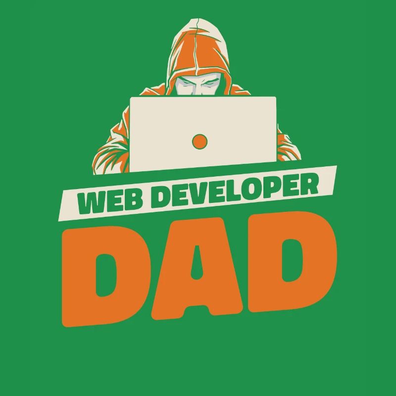 Web Entwickler Webdeveloper Vater