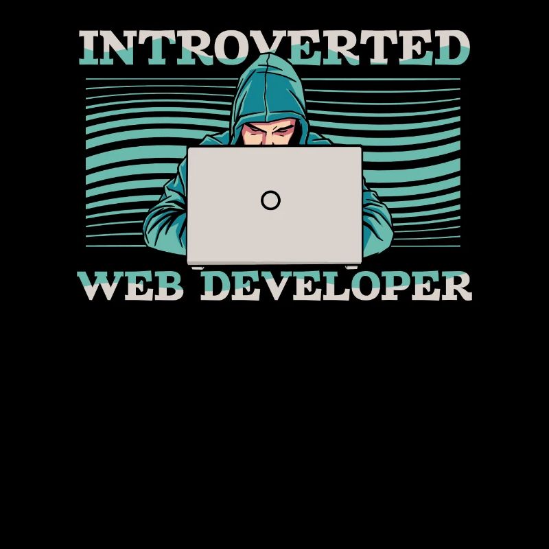 Web Entwickler Webdeveloper Introvertierte