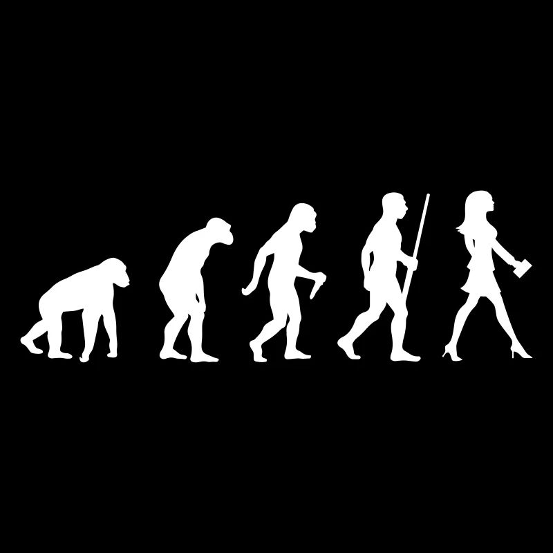 Evolution der Frau