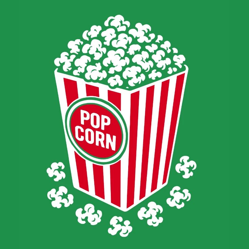 Frisches Popcorn - knusprig, lecker - Geschenk