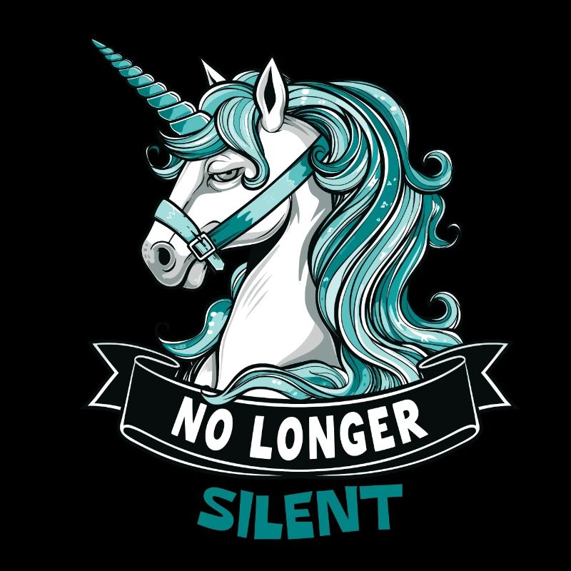Plus de silence, licorne, agression sexuelle Awarenes