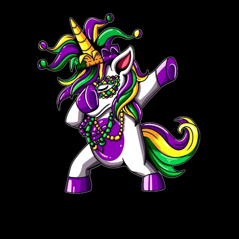 Licorne Fool Trick Fun Dabbing Dancing Dab