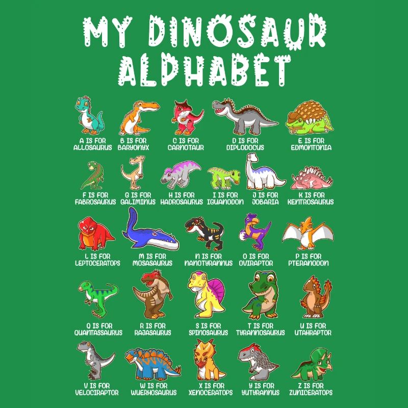 Dinosaurs Alphabet Learn Primer Gift
