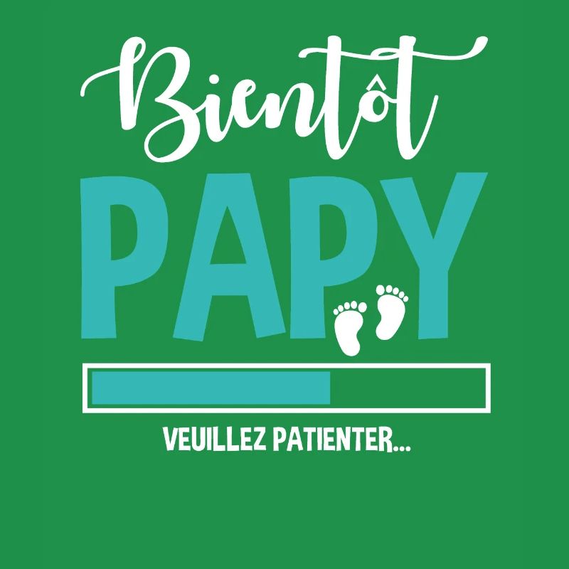 Bientôt Papy Idée Cadeau Citation Grossesse Papi
