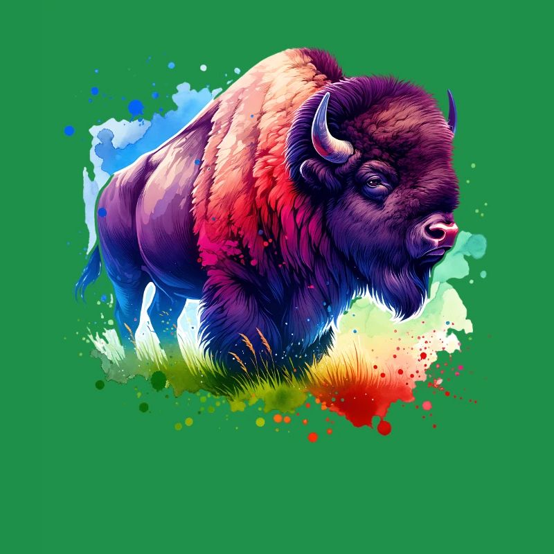 Bison Büffel