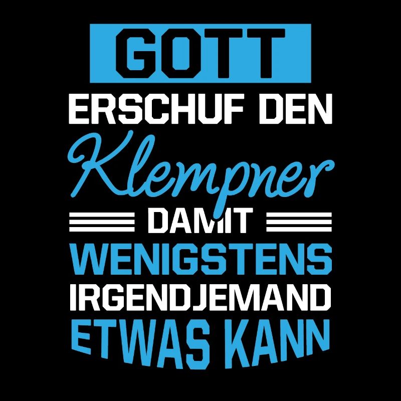 Gott Erschuf Klempner Handwerker Geschenk