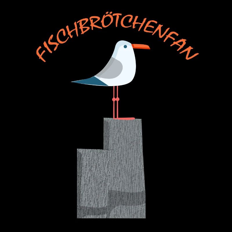 Fischbrötchen Fan die Möwe