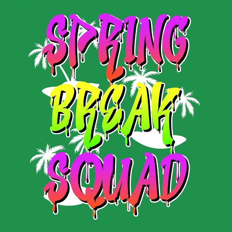 Spring Break Squad Sommerferien Spring Break