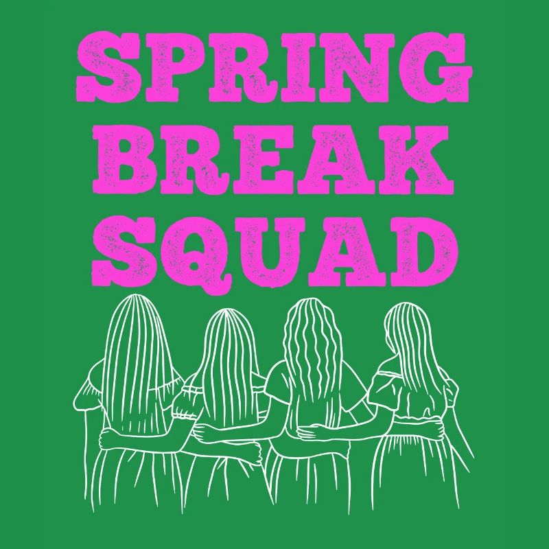 Spring Break Squad Sommerferien Spring Break