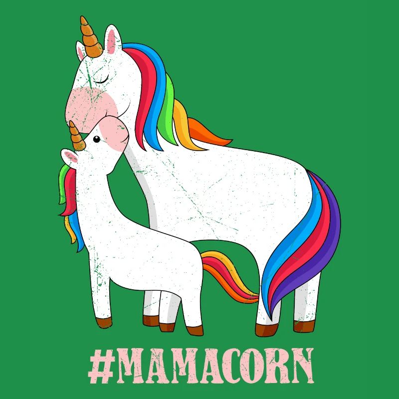 Mamacorn Muttertag Einhörner Mama Einhorn
