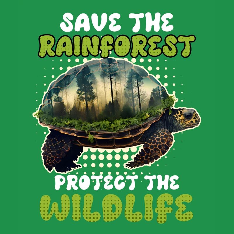 Save the rainforest Wildlife Conservation