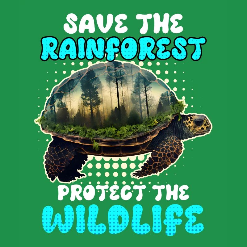 Save the rainforest Wildlife Conservation