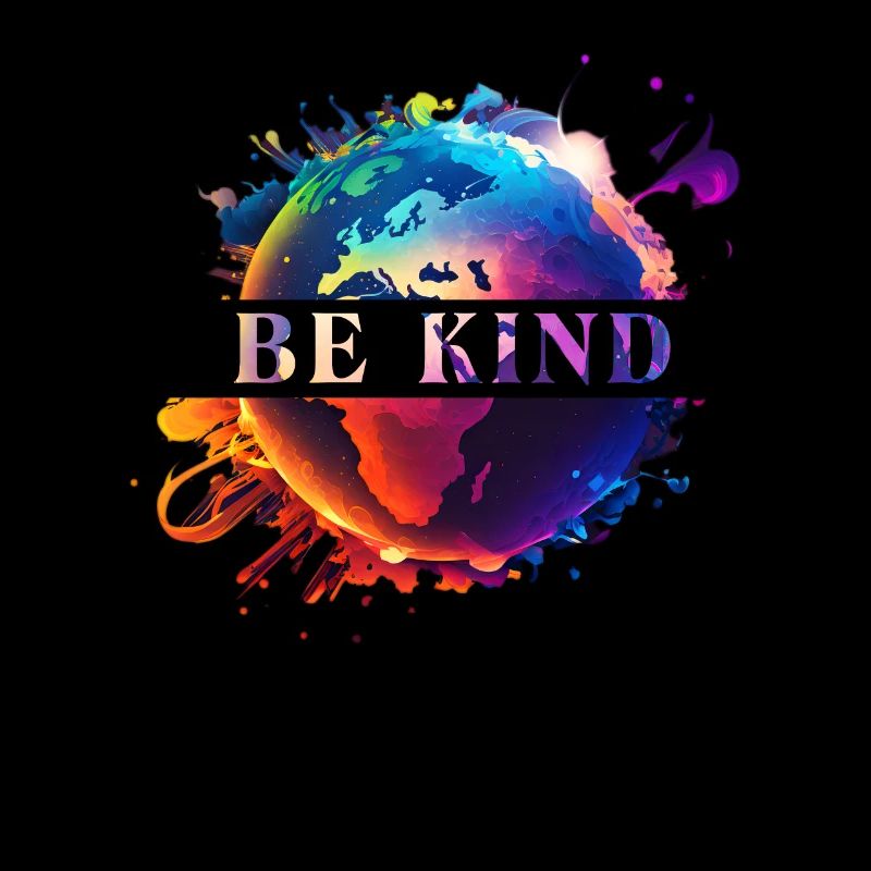 Be Kind mit Mutter Erde Umweltschutz Natur