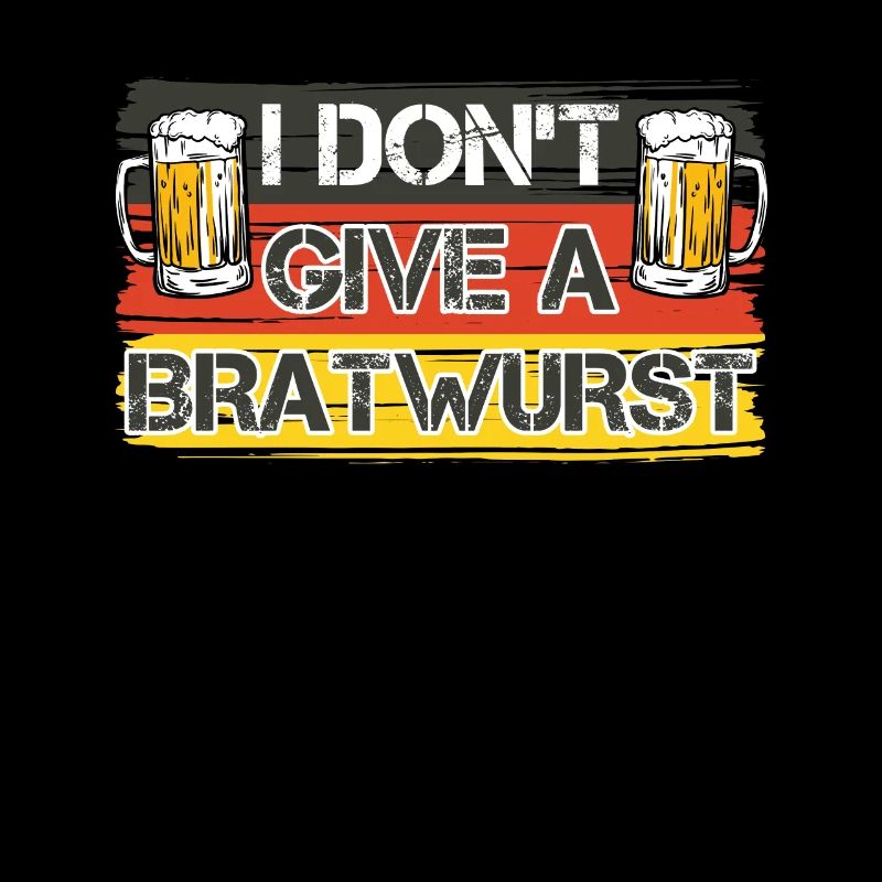 Bratwurst allemande Je ne donne pas une bratwurst