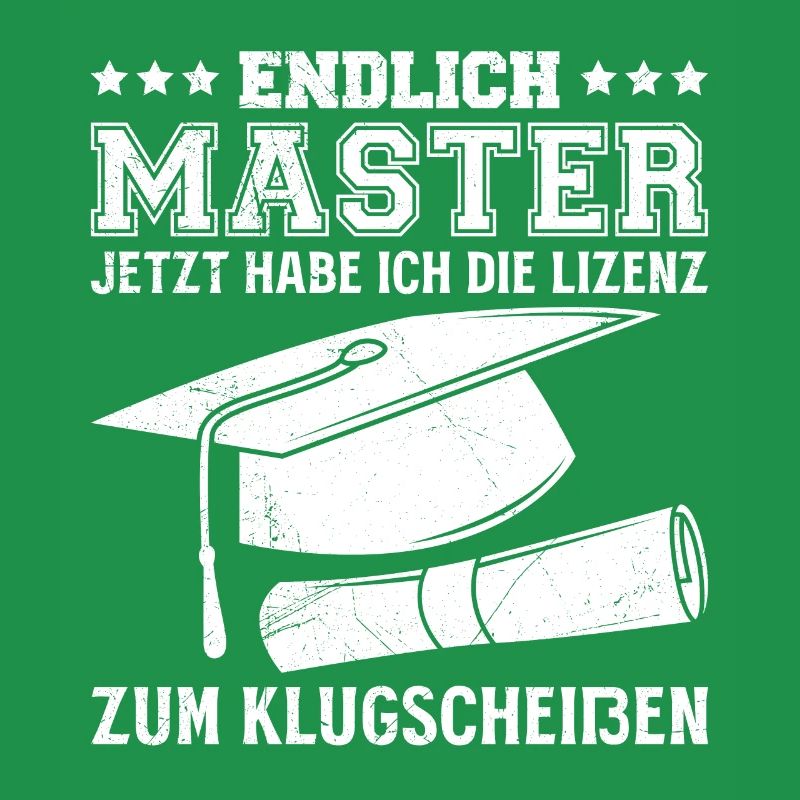 Masterabschluss Endlich Master Lizenz Bestanden