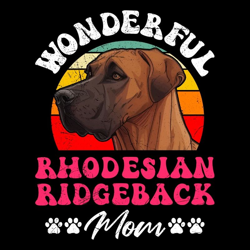 Ridgeback MERVEILLEUSE MAMAN RHODESIAN RIDGEBACK