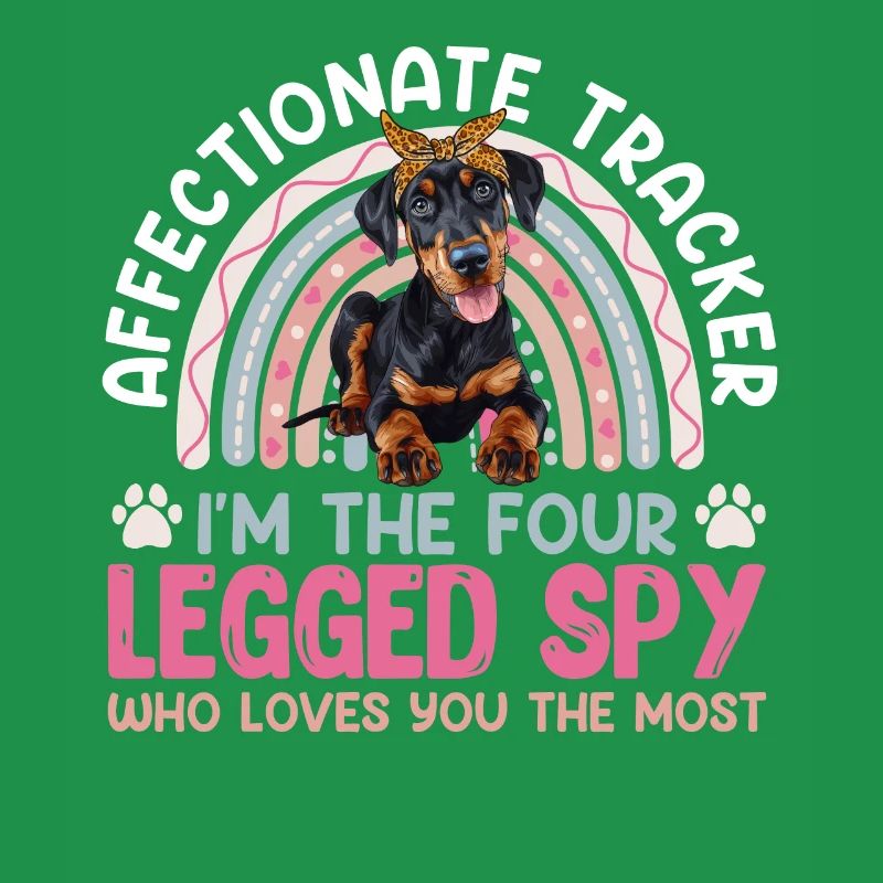 Doberman Hund AFFECTIONATE TRACKER FOUR LEGGED