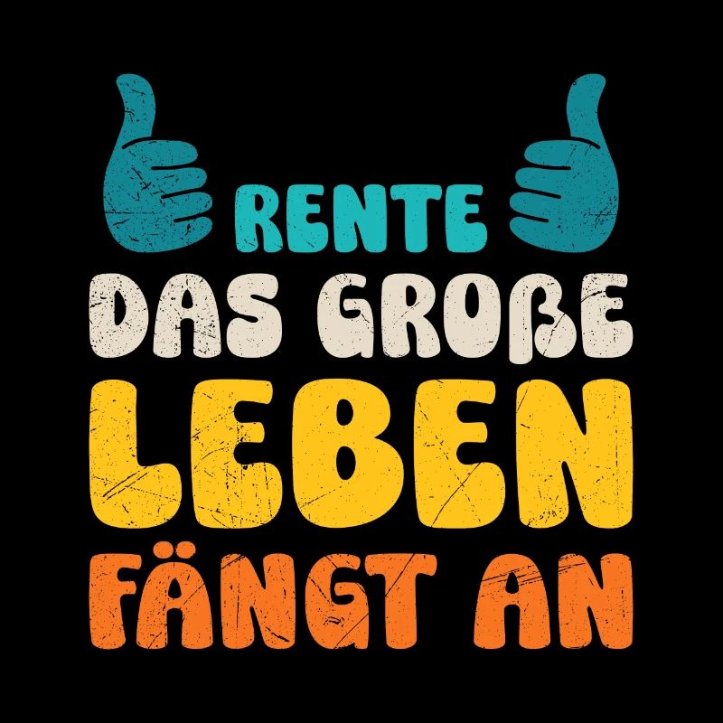 RENTE DAS GRO?E LEBEN FÄNGT AN Lustiges