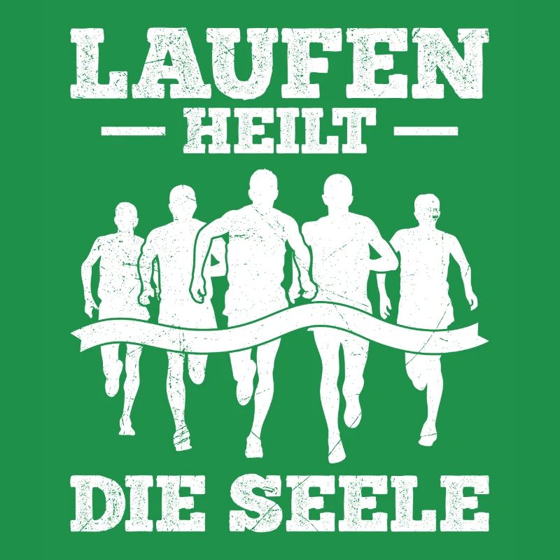 Läufer LAUFEN HEILT DIE SEELE Lustiges
