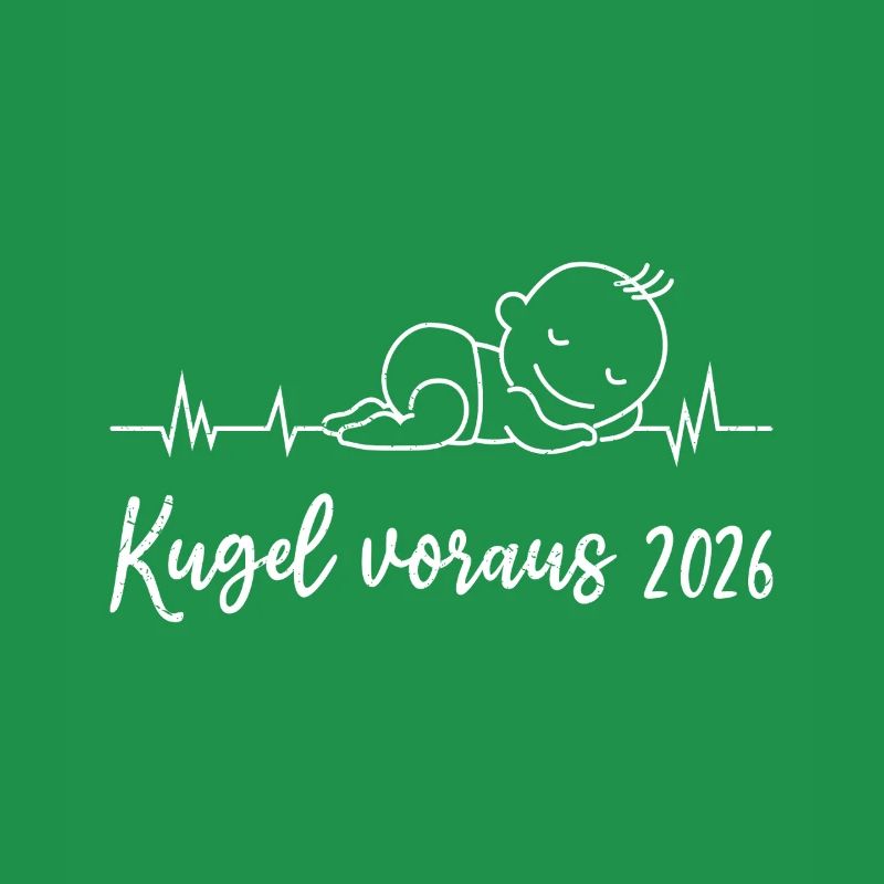 Werdende Mutter KUGEL VORAUS 2026 Lustiges