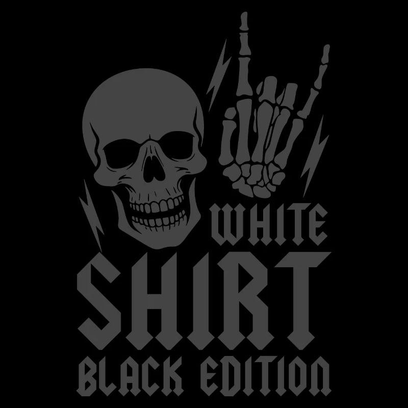 White Shirt Black Edition