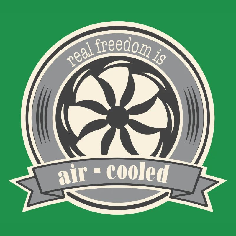 Oldtimer Moteur boxer refroidi par air Dire la liberté
