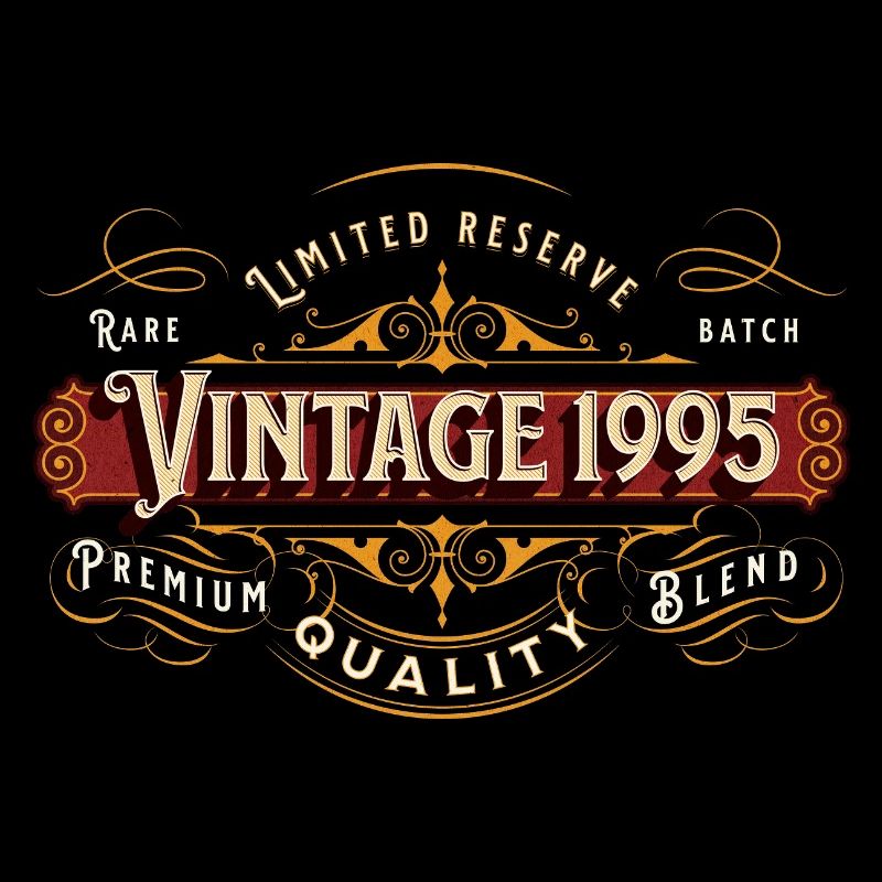 Vintage 1995 Premium Design Geschenkidee