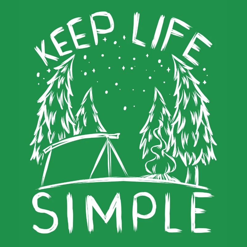 Camper Campsite Camp Keep Life Simple Camping