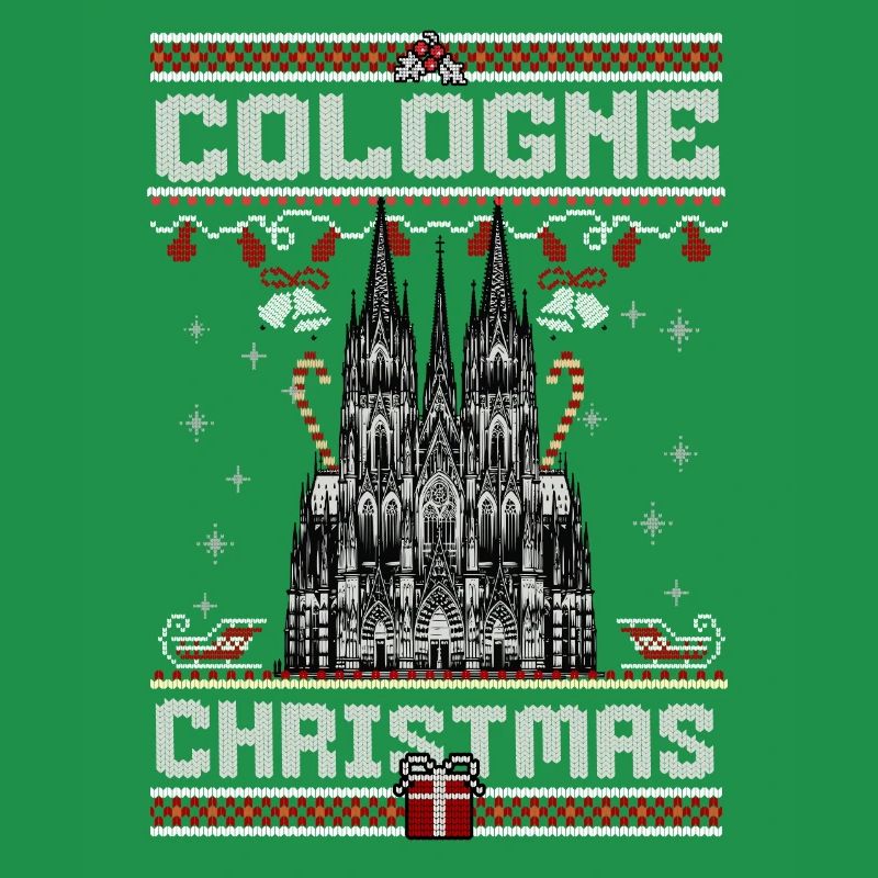 Cologne Köln Kölle Pull de Noël