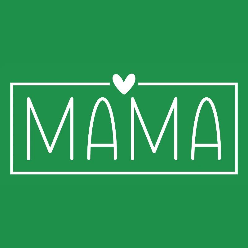 Mama Rahmen Herz Mutter Liebe Muttertag Geschenk