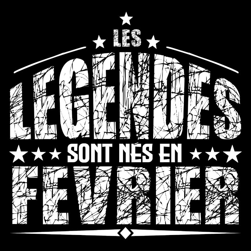 Février | les Légendes sont nés en Février Anniver