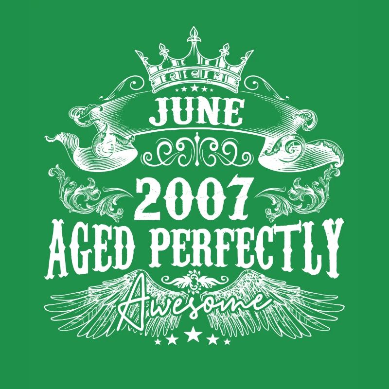 2007 | Juni 2007 Geburtstag Perfekt gealtert