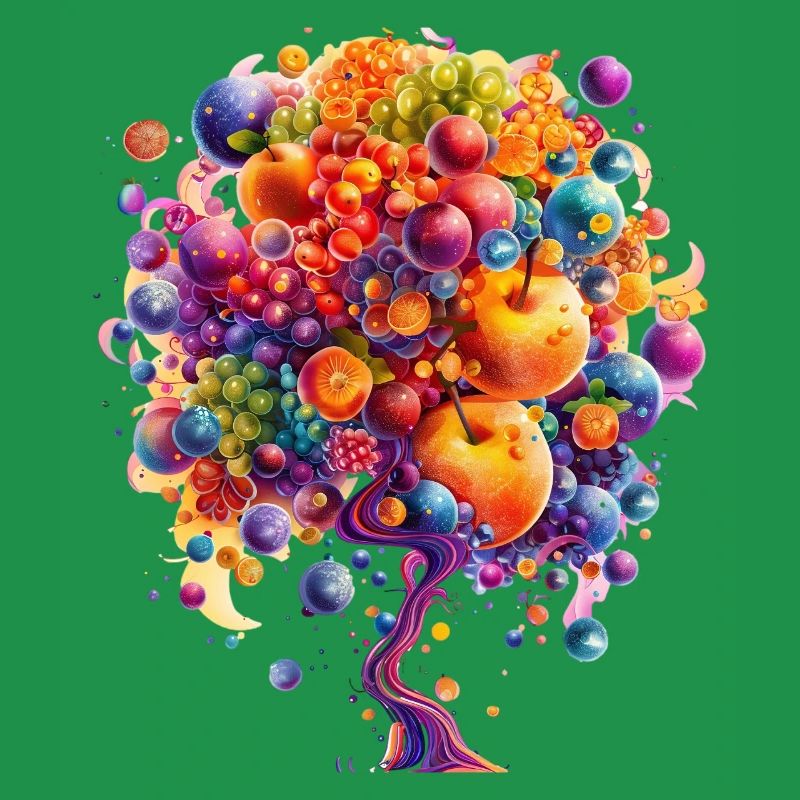 Colorful World Tree Blast