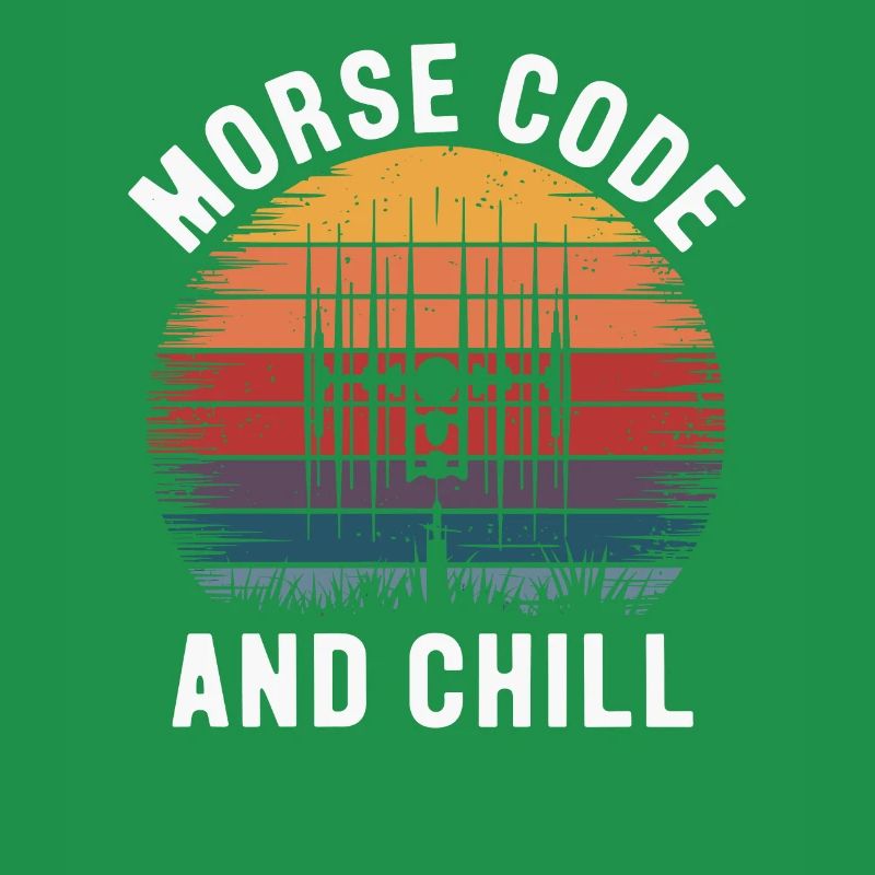 Code Morse Et Chill Amateuer Radio Operer Ham
