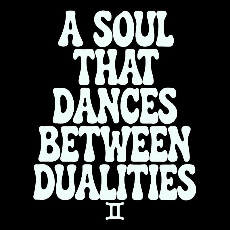 Gemini soul dancing between dualities