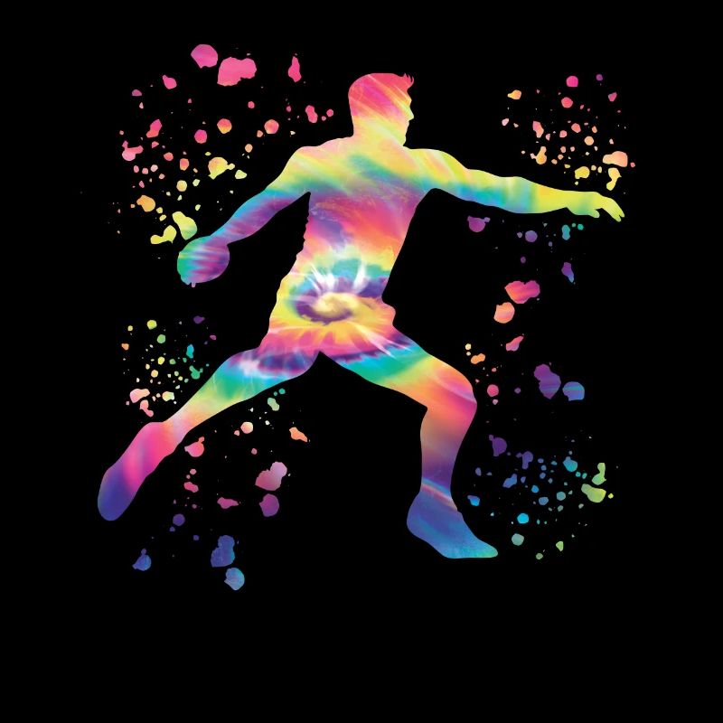 Diskuswerfer Colorsplash Diskuswurf