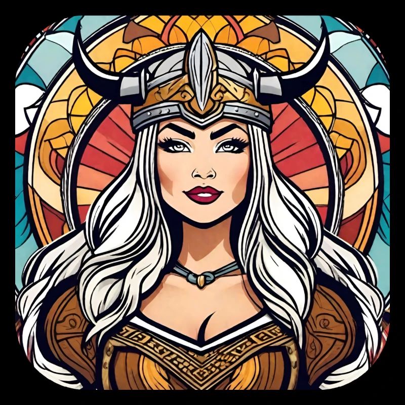 Proud Viking Germanin Shieldmaiden